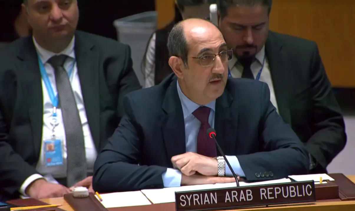 مندوب سورية الدائم لدى الأمم المتحدة السفير بسام صباغ