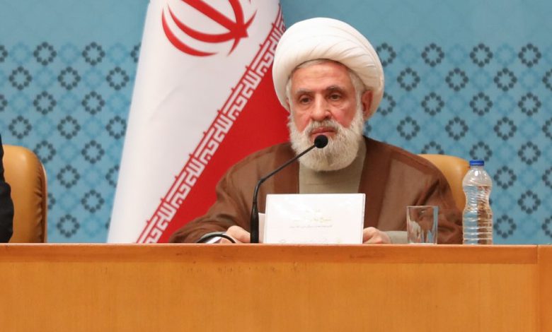 الامين العام لحزب الله لبنان الشيخ نعيم قاسم