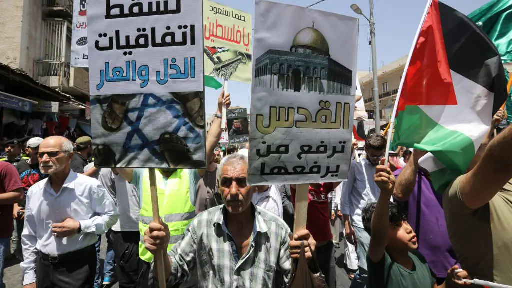 ضد الاحتلال الاسرائيلي