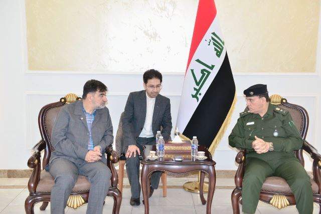 القائد العام لقوى الأمن الداخلي الايراني في زيارة رسمية الى العراق