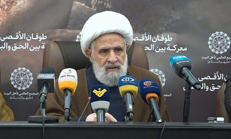 نائب الامين العام لحزب الله لبنان &Quot;الشيخ نعيم قاسم&Quot;