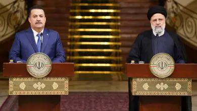 مؤتمر صحفي بين الرئيس الايراني و رئيس مجلس الوزراء العراقي