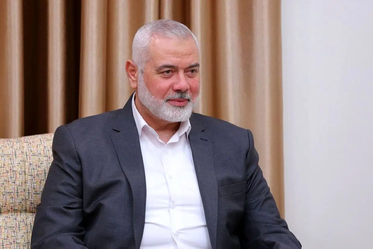 رئيس المكتب السياسي لحركة المقاومة الإسلامية الفلسطينية "حماس" اسماعیل هنیه