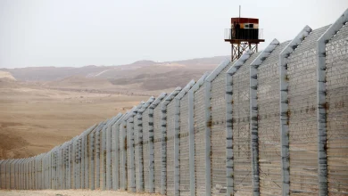 حدود مصر مع فلسطين المحتلة