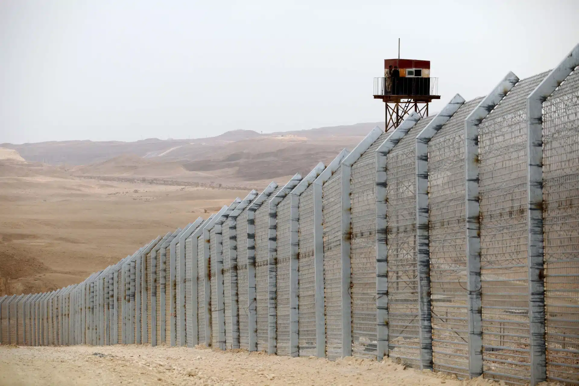 حدود مصر مع فلسطين المحتلة