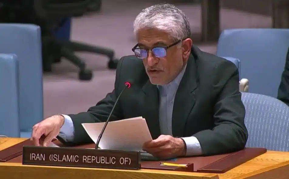 سفير إيران ومندوبها الدائم لدى الأمم المتحدة1