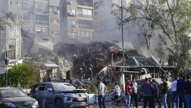 عدوان جوي إسرائيلي يستهدف مبنى القنصلية الإيرانية بدمشق