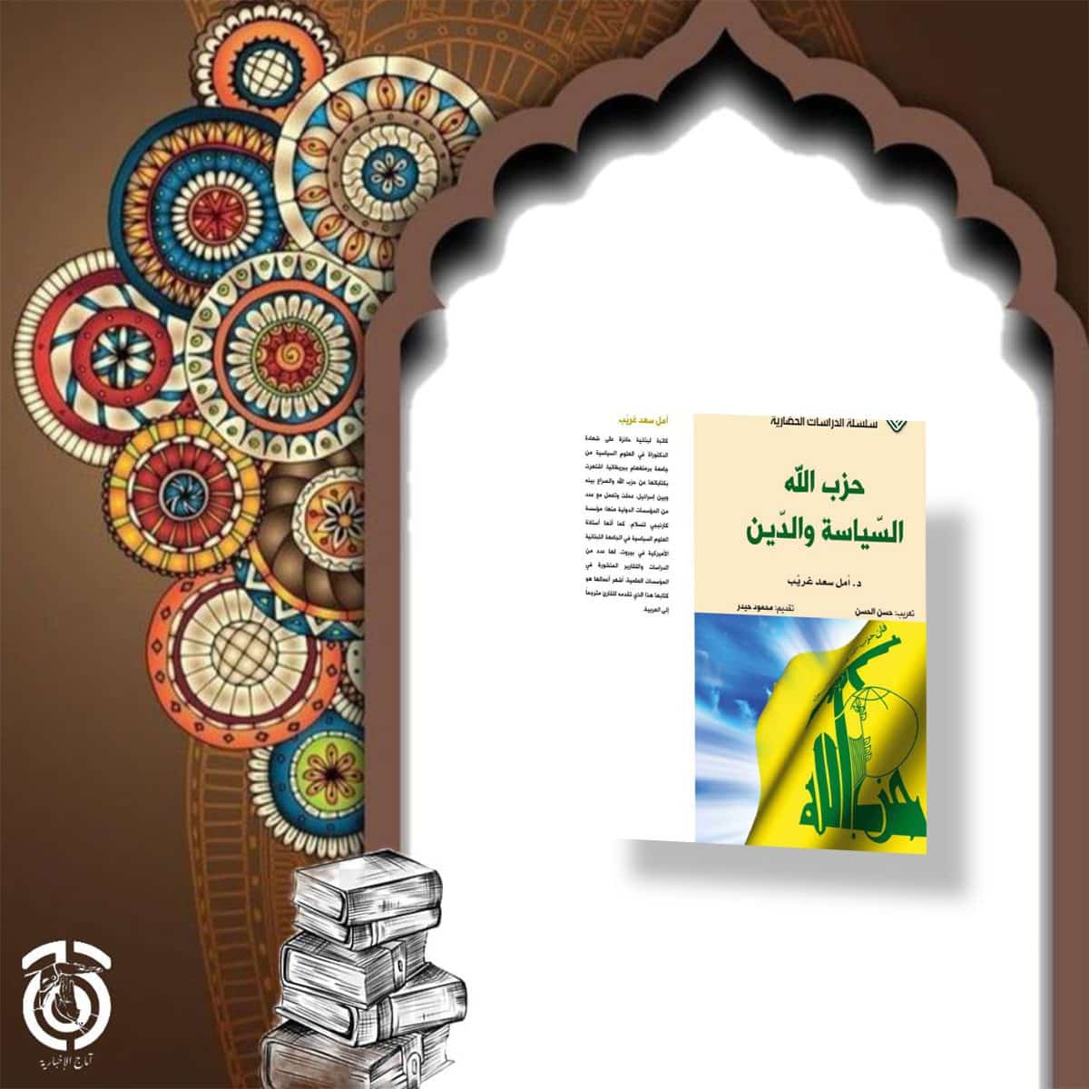 جلد کتاب حزب الله السیاسة والدین