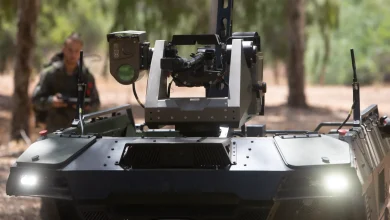 الروبوتات والأسلحة والأجهزة القتالية الموجهة بالذكاء الاصطناعي
