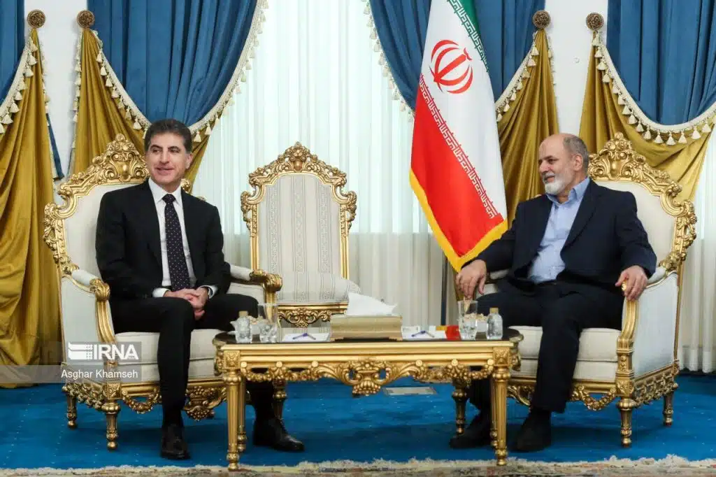 رئيس إقليم كردستان العراق الى إيران6