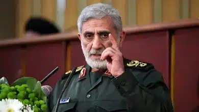 قائد قوة القدس التابعة لحرس الثورة الإسلامية العميد اسماعيل قاآني