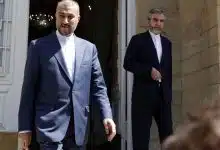 وزير الخارجية الايراني علي باقري كني۶