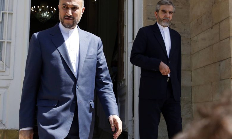 وزير الخارجية الايراني علي باقري كني۶