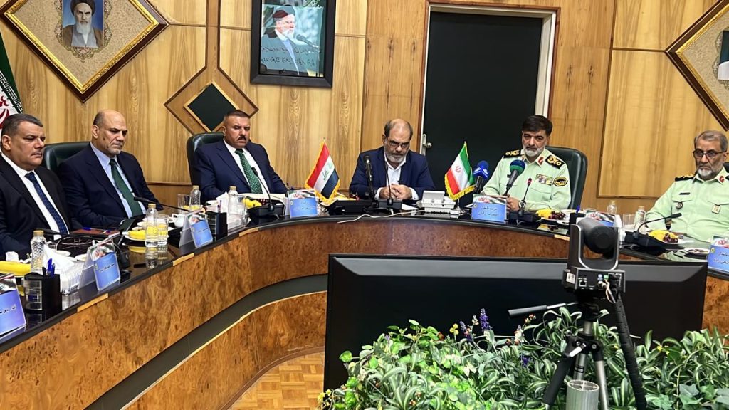 الداخلية العراقي في زيارة رسمية في إيران 1