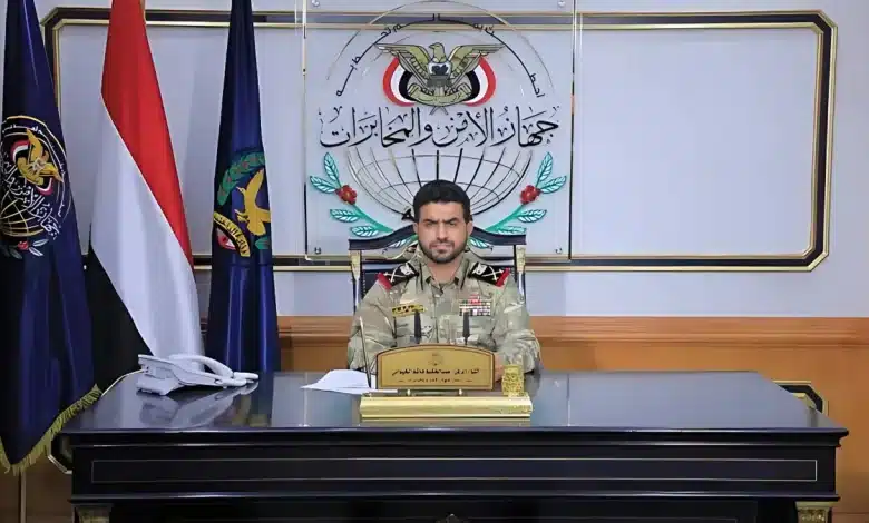 رئيس جهاز الأمن والمخابرات اللواء عبد الحكيم الخيواني