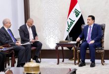 لقاء رئيس مجلس وزراء العراق مع نائب مساعد وزير الدفاع الأمريكي