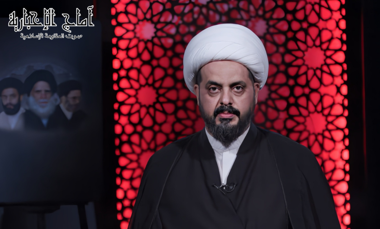 الشيخ قيس الخزعلي يشيد بدور الشهيد الصدر ويؤكد استمرار مسيرة المقاومة في ذكرى تأسيس عصائب أهل الحق