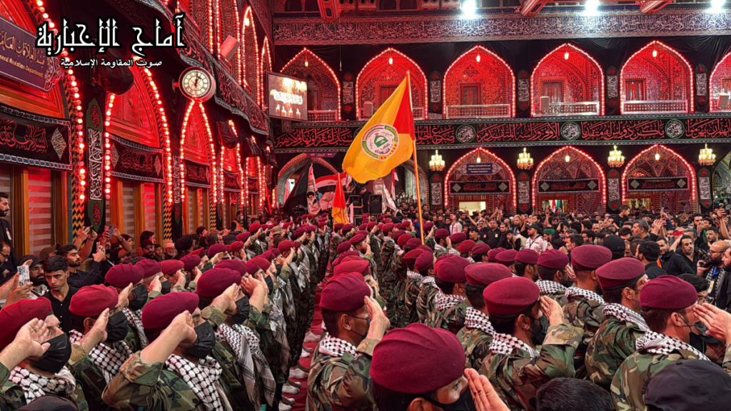 بدماء الشهداء وخاتم الولاية.. عامٌ جديد يصنعه &Quot;سيد الشهداء&Quot; على صهوة الجهاد 19 بِحِبْرِ الدماء والوفاء.. مجاهدون كتائب سيد الشهداء يوقّعون وثيقة البيعة الأبدية لقيادتهم