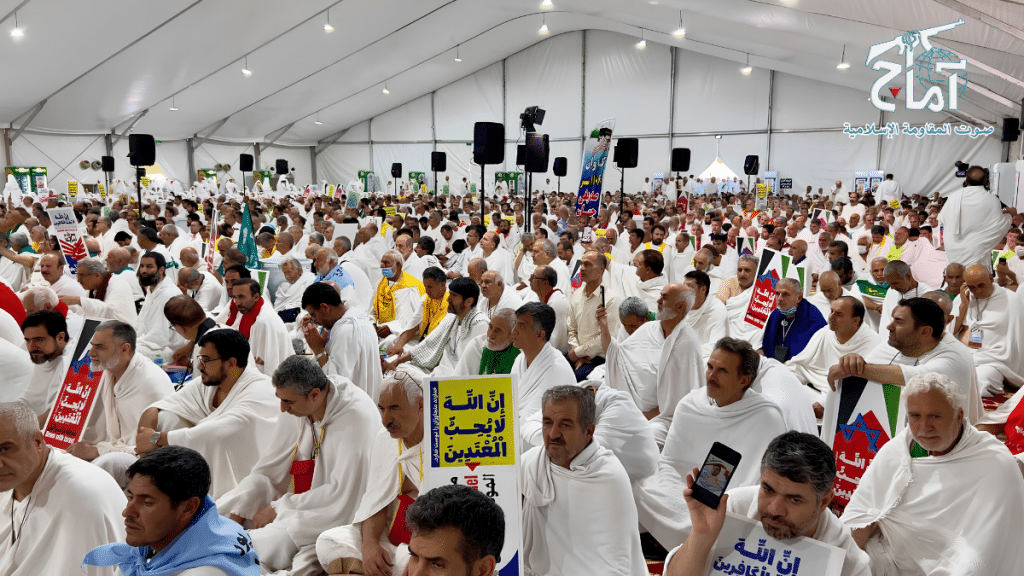 في نداء هام بمناسبة موسم الحج.. قائد الثورة الإسلامية: &Quot;عقارب الساعة لن تعود إلى الوراء&Quot; والمنطقة لن تكون معاقل للقواعد الأمريكية 18 اقامة مراسم البراءة من المشركين في صحراء عرفات