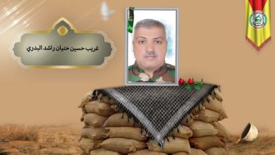 (غریب البدري) شهداء المقاومة الإسلامية كتائب سيد الشهداء عليه السلام 3 غريب حسين حنيان راشد البدري